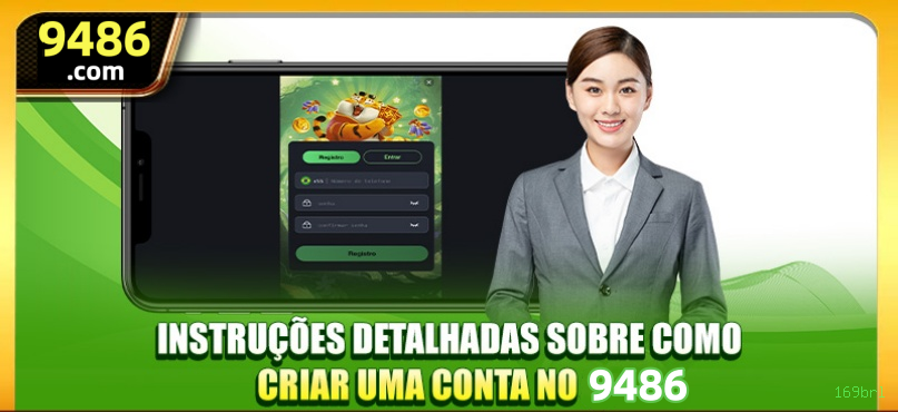 Login rápido no app 169brl